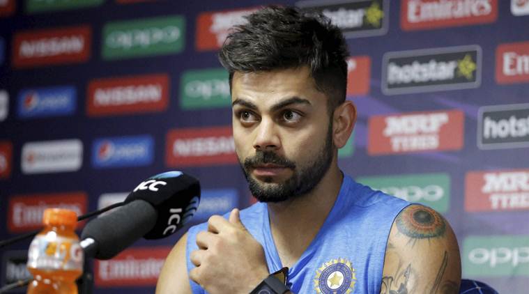 Nagpur: India's Virat Kohli speaks at a press conference after a practise session at VCA stadium in Nagpur on Monday. PTI Photo (PTI3_14_2016_000204B)