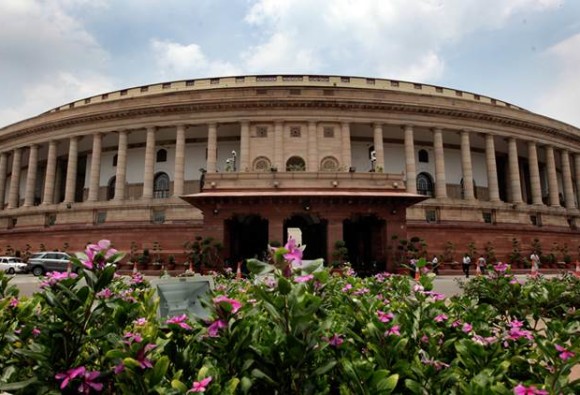 Parliament house in New Delhi on July 24th 2015. Express photo by Ravi Kanojia.