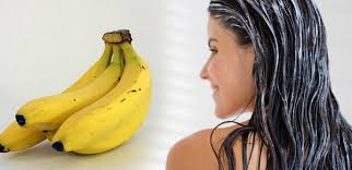 banana and hair